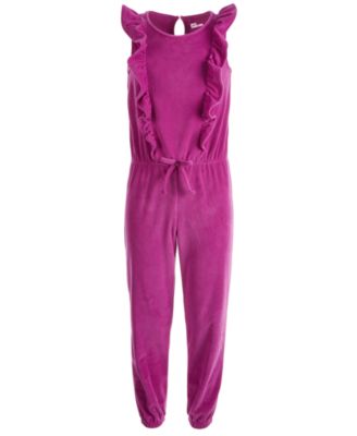 macy's purple jumpsuit