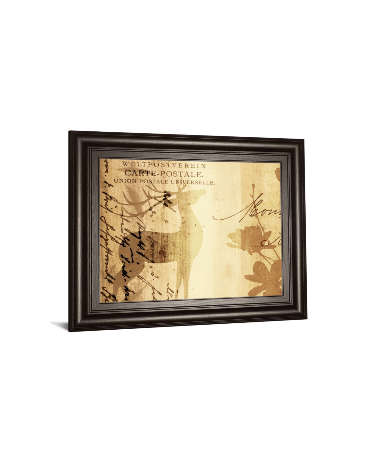 Classy Art Letter I by F. Leal Framed Print Wall Art - 22