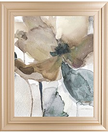 Watercolor Poppy I by Carol Robinson Framed Print Wall Art - 22" x 26"