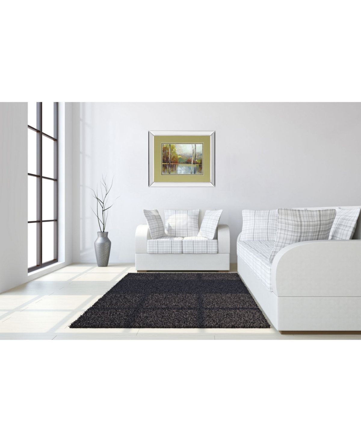 Classy Art Still Water by Trent Thompson Mirror Framed Print Wall Art - 34