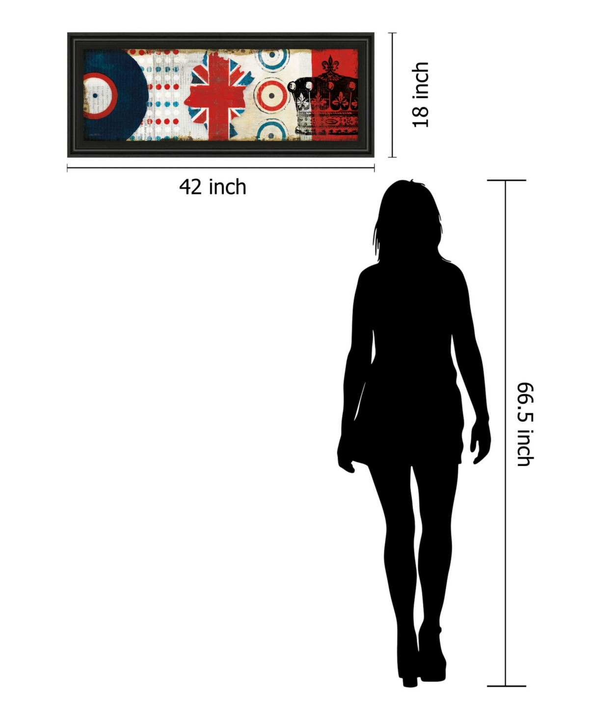 Classy Art British Invasion I by Mo Mullan Framed Print Wall Art - 18