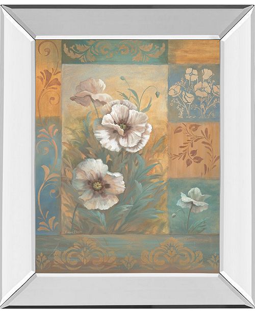 Classy Art Pam S Poppies Il By Vivian Flasch Mirror Framed Print Wall Art 22 X 26 Reviews All Wall Decor Home Decor Macy S