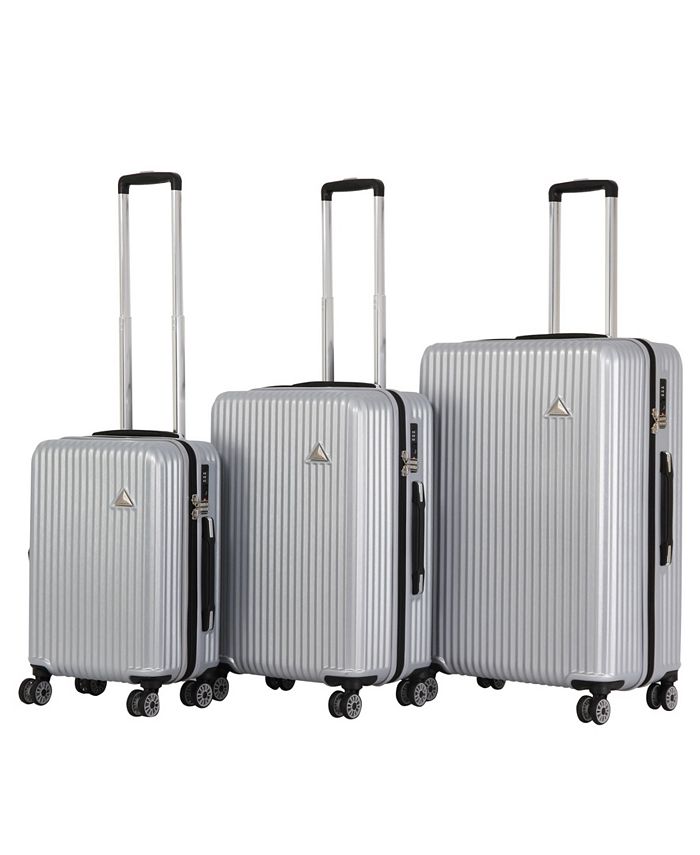 Triforce Luggage Triforce Sobe 3Piece Brushed Texture Luggage Set Macy's