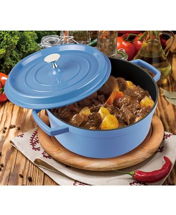 MasterPan 4Qt Non-Stick Cast Aluminum Dutch Casserole, 11 - Macy's