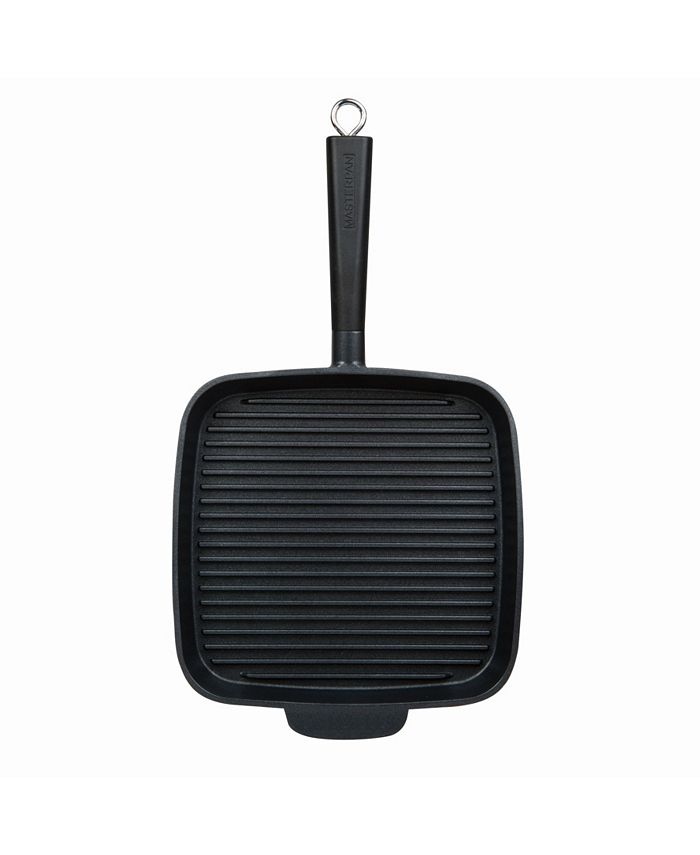 MasterPan NonStick Deep Grill Pan with Detachable Handle, 11" Macy's