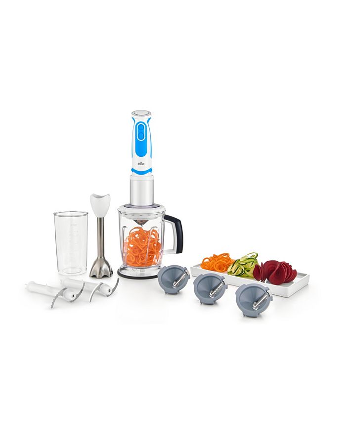 Braun MultiQuick 5 Spiralizer Hand Blender Macy's