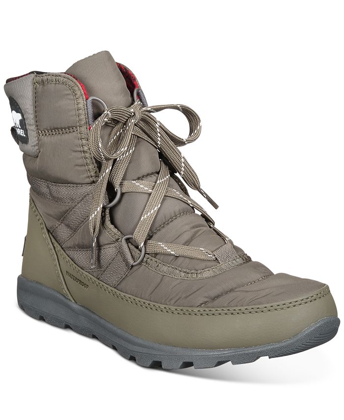whitney short lace boot sorel