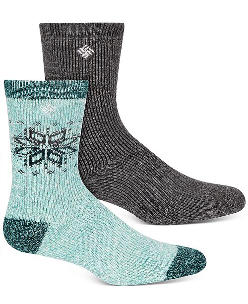 Columbia Women S 2 Pk Winter Blast Crew Socks Reviews