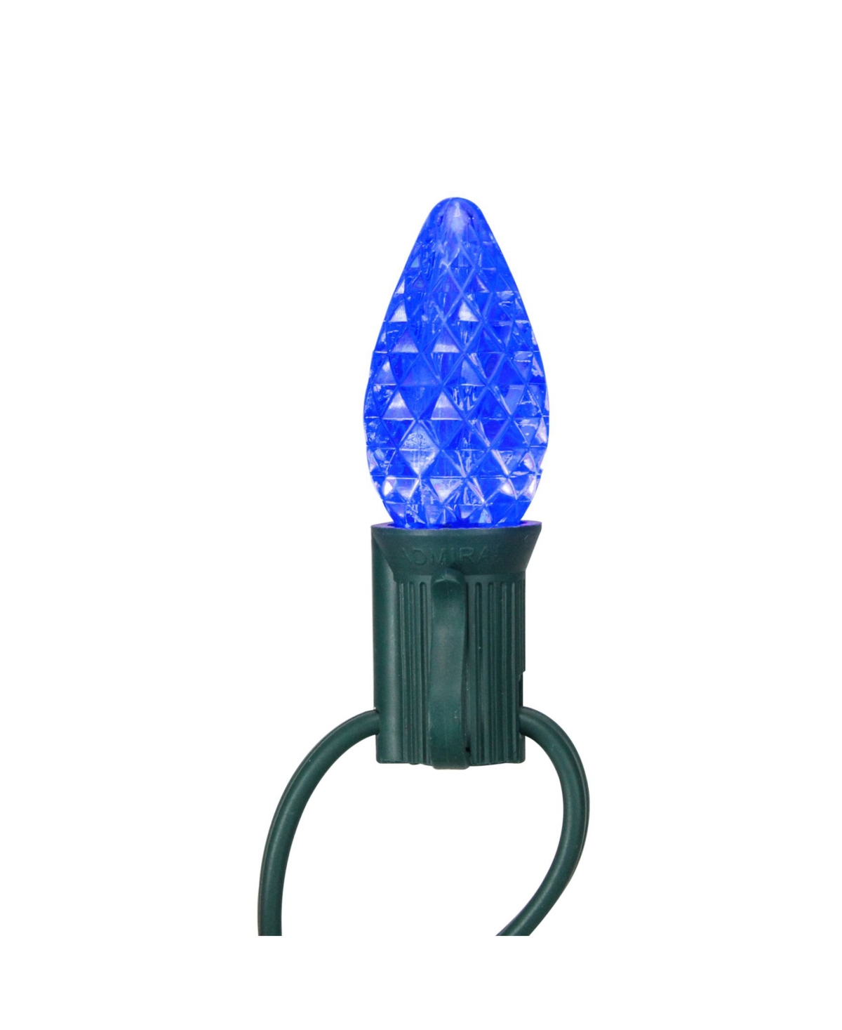 Northlight Pack of 25 Faceted C7 LedColor Christmas Replacement Bulbs - Multi