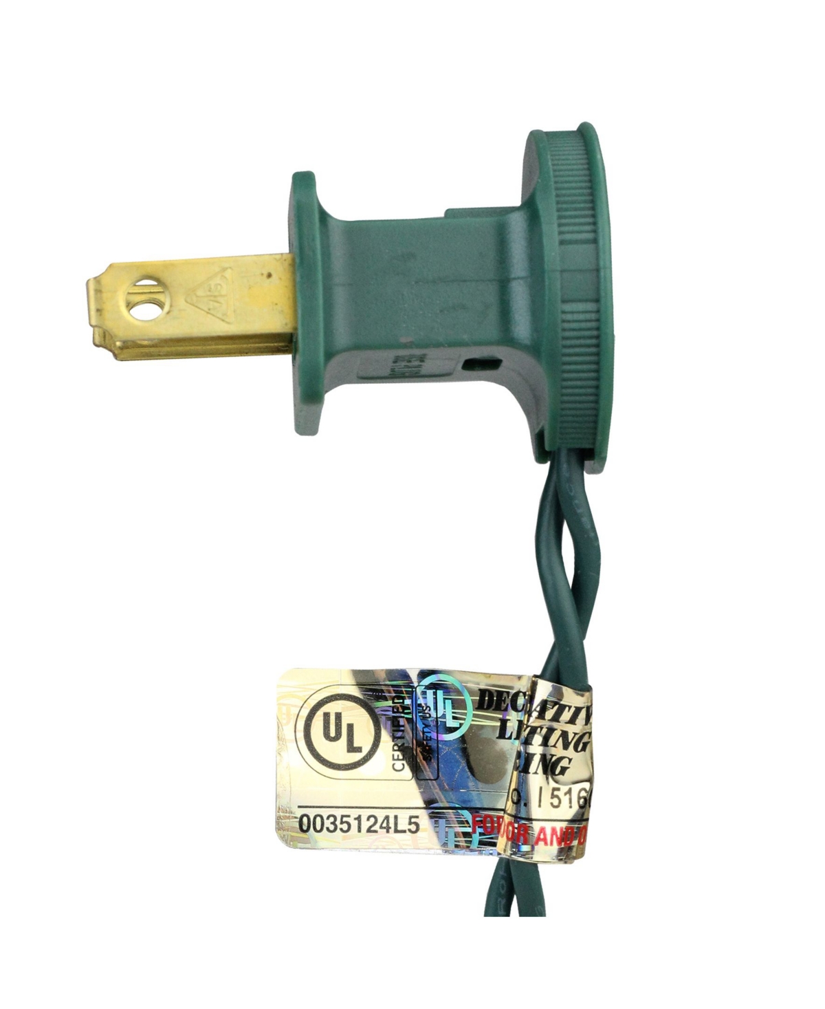 Northlight Set of 25Led C9 Christmas Lights - Green Wire - Blue