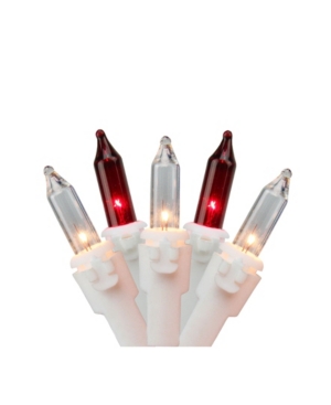 Shop Northlight Set Of 50 Red Clear Mini Christmas Lights 2.5" Spacing