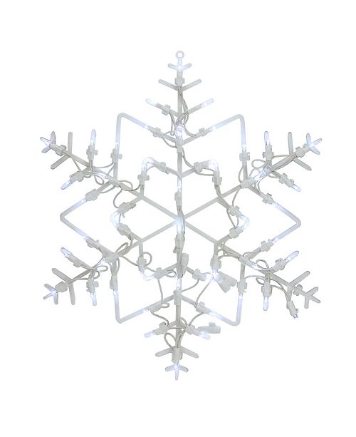 Northlight 16 Led Lighted Snowflake Christmas Window Silhouette