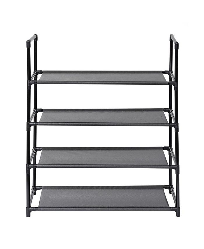 Edsal 12Pair 4Tier Shoe Storage Rack Macy's