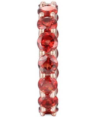 Amethyst Eternity Band (1/2 c.t. t.w.) in Sterling Silver (Also Available In Citrine, Blue Topaz, Multi, Opal, and Rhodolite Garnet)