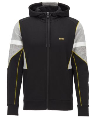 hugo boss zip sweatshirt