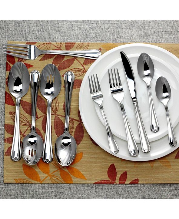 Studio Cuisine CLOSEOUT! Cecily 101PC Flatware Set, Service for 12