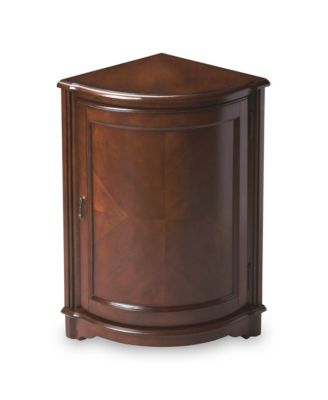 Butler - Durham Plantation Cherry Corner Cabinet, Quick Ship