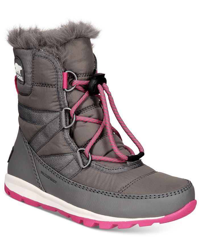 Sorel Youth Girls Whitney Short Lace Boots & Reviews - Boots - Shoes ...