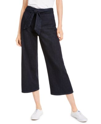 OAT - Wide-Leg Tie-Waist Jeans