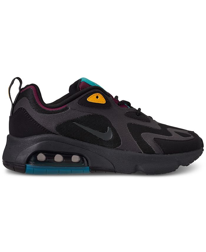 nike women's air max 200 running sneakers from finish line