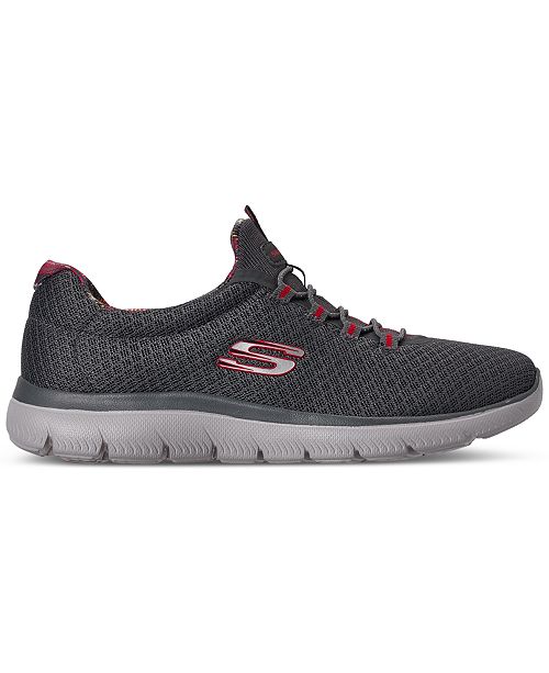 skechers women's summits wide width athletic sneakers from finish line