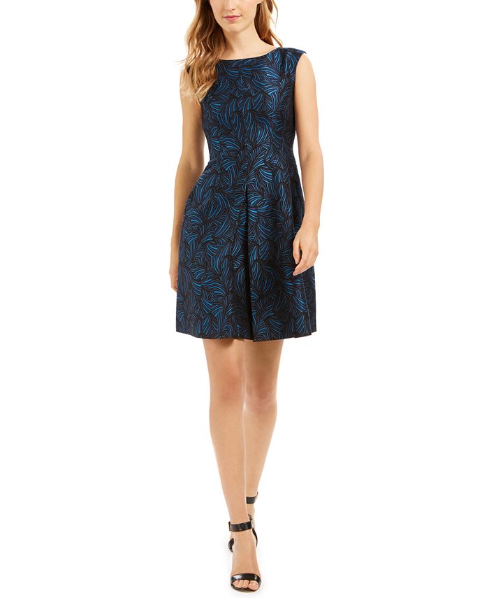 anne klein fit and flare dresses Anne Klein Fit & Flare Midi Dress main image 1