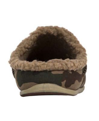 Slipperooz Men's Nordic S.U.P.R.O. Sock Cushioned Indoor Outdoor Clog Slipper