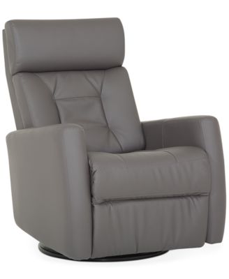 leather recliner glider chair