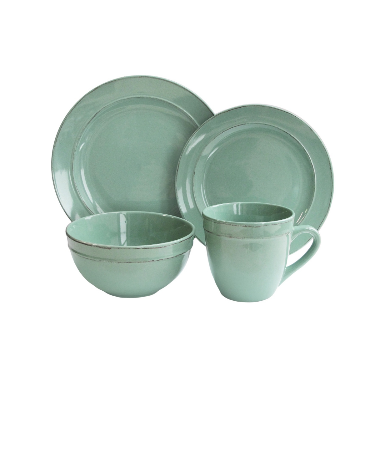 UPC 088235546258 product image for American Atelier Olivia Seafoam 16Pc Dinnerware Set | upcitemdb.com