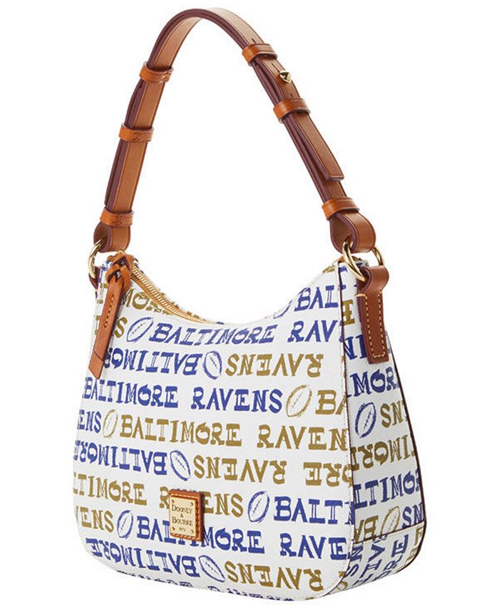 Officially Licensed NFL Pebble Split Hobo Bag