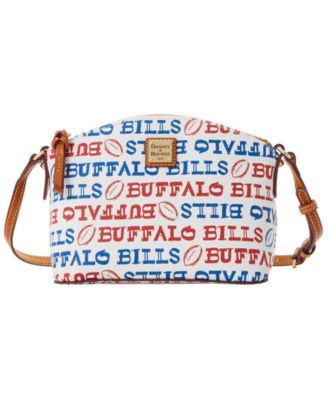 Dooney & Bourke NFL NFL Denver Broncos Medium Zip Crossbody Shoulder  Bag NWT