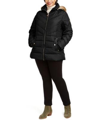 plus size michael kors puffer jacket