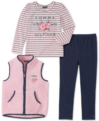 tommy hilfiger fleece vest