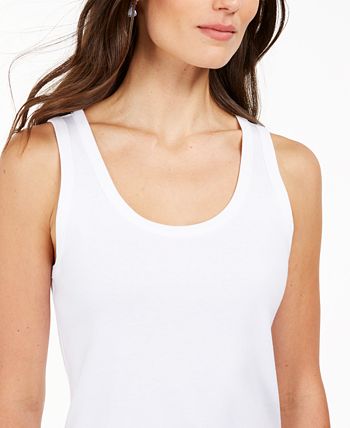 Charter Club - Scoop-Neck Tank Top, Created For Macy's