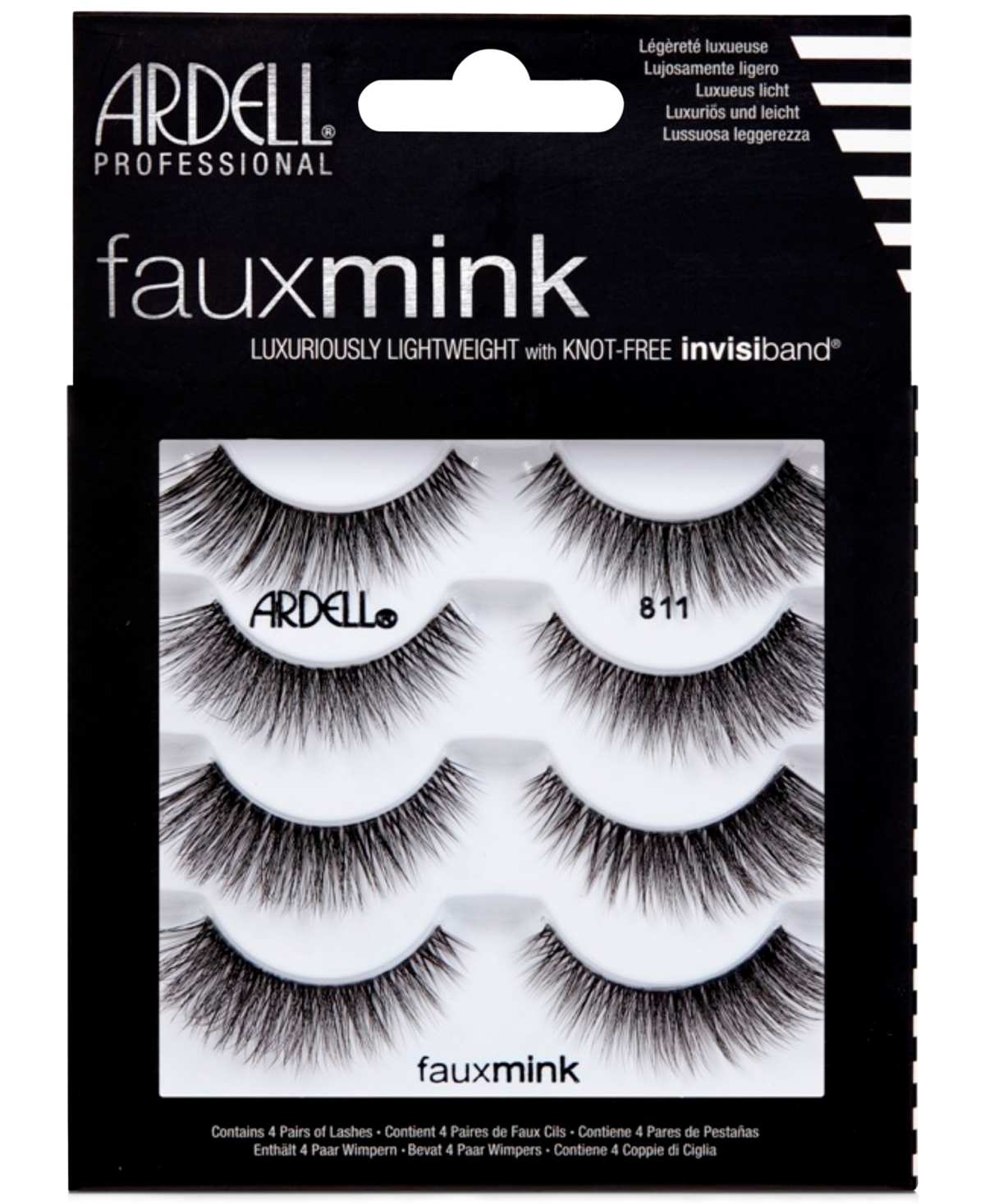 Ardell Faux Mink Lashes 811 4-Pack