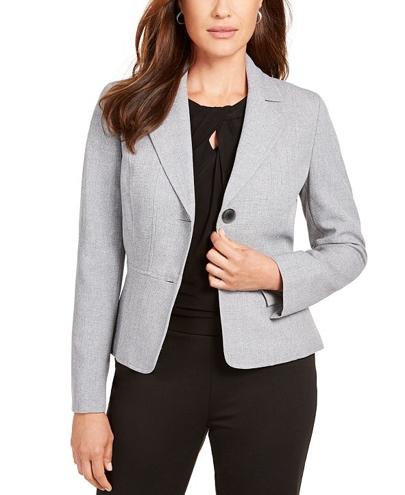 Kasper Petite TwoButton Blazer & Reviews Jackets & Blazers Women