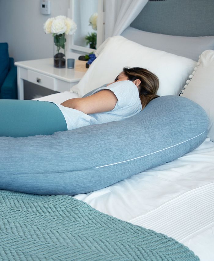 PharMeDoc Pregnancy Pillow with Cooling Cover & Reviews Pillows Bed