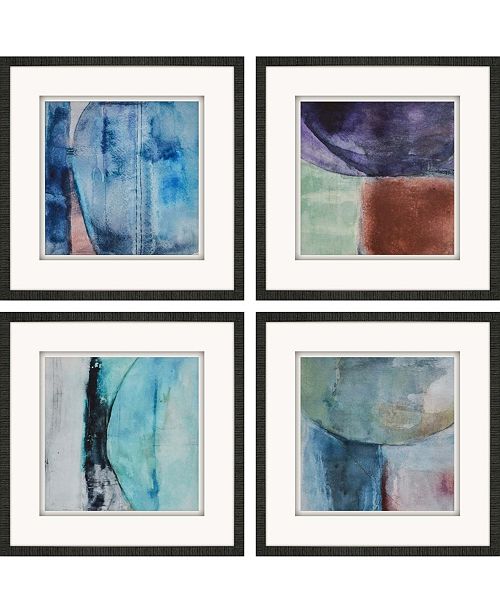 Paragon Linear Framed Wall Art Set Of 4 25 X 25 Reviews All