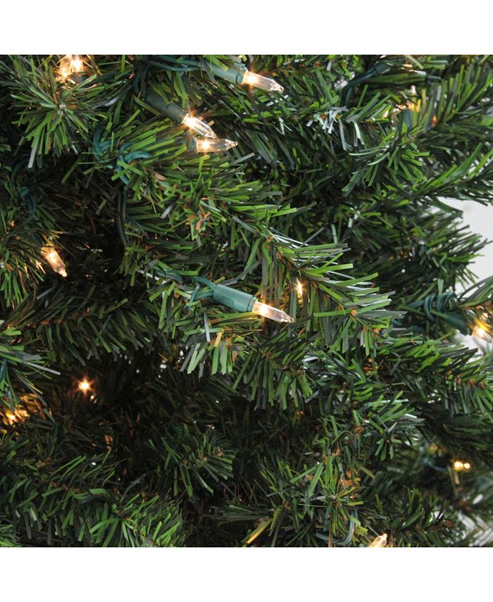 Northlight 6' PreLit Canadian Pine Artificial Christmas Tree Clear Lights Macy's
