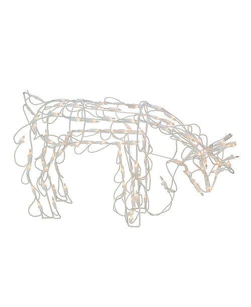 Northlight 25 Standing And Grazing Lighted Reindeer Outdoor