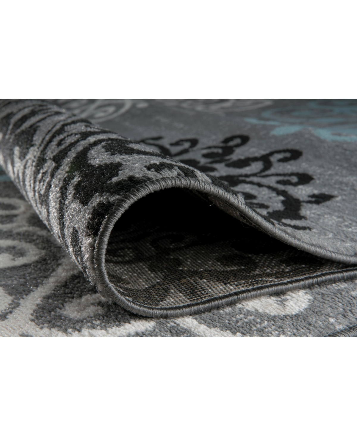 Main Street Rugs Alba Alb303Area Rug - Gray