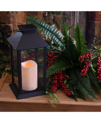 JH Specialties Inc/Lumabase Lumabase Solar Powered Lantern with LED Candle