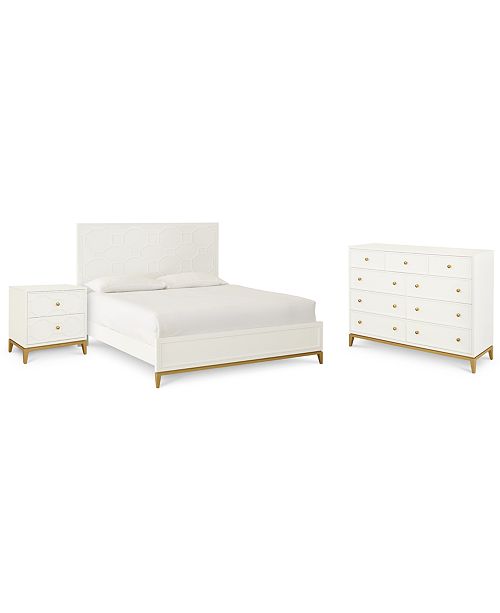 Furniture Rachael Ray Chelsea Bedroom Furniture 3 Pc Set Queen