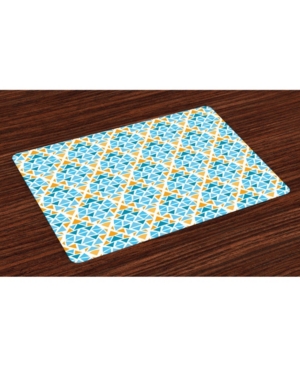 Ambesonne Place Mats Set of 4