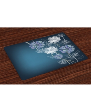 Ambesonne Art Place Mats Set of 4