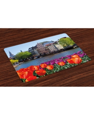 Ambesonne Landscape Place Mats Set of 4