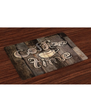 Ambesonne Modern Place Mats Set of 4