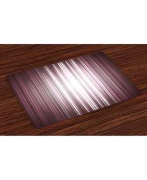 Ambesonne Place Mats Set of 4
