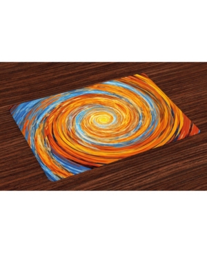 Ambesonne Fractal Place Mats Set of 4