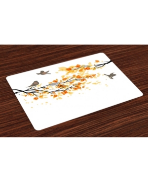 Ambesonne Fall Place Mats Set of 4